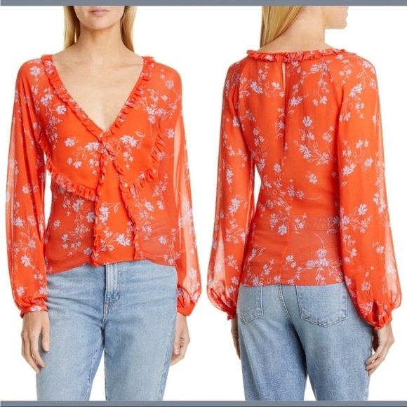 NEW NICHOLAS Blouse size 0 - Picture 2 of 9